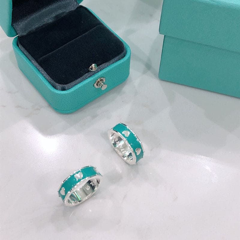18K Tiffany Love Heart Ring