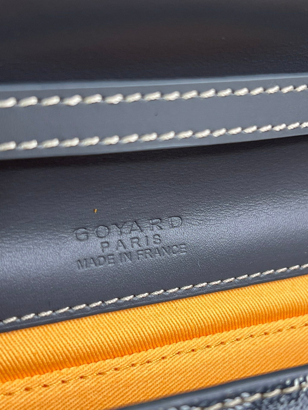 MONTE-CARLO PM CLUTCH 25 IN GRAY GOYARDINE CANVAS