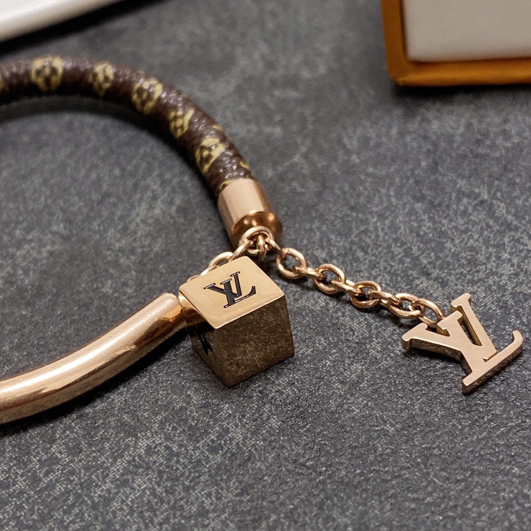 18K Louis Vuitton Dice Bracelet