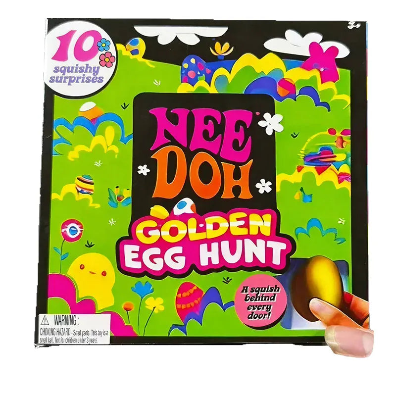 Needoh Golden Egg Treasure Hunt Blind Box Needoh  Fidget Toys Anti-stress Sensory Squeeze surprises Toy gifts For Kids Adults